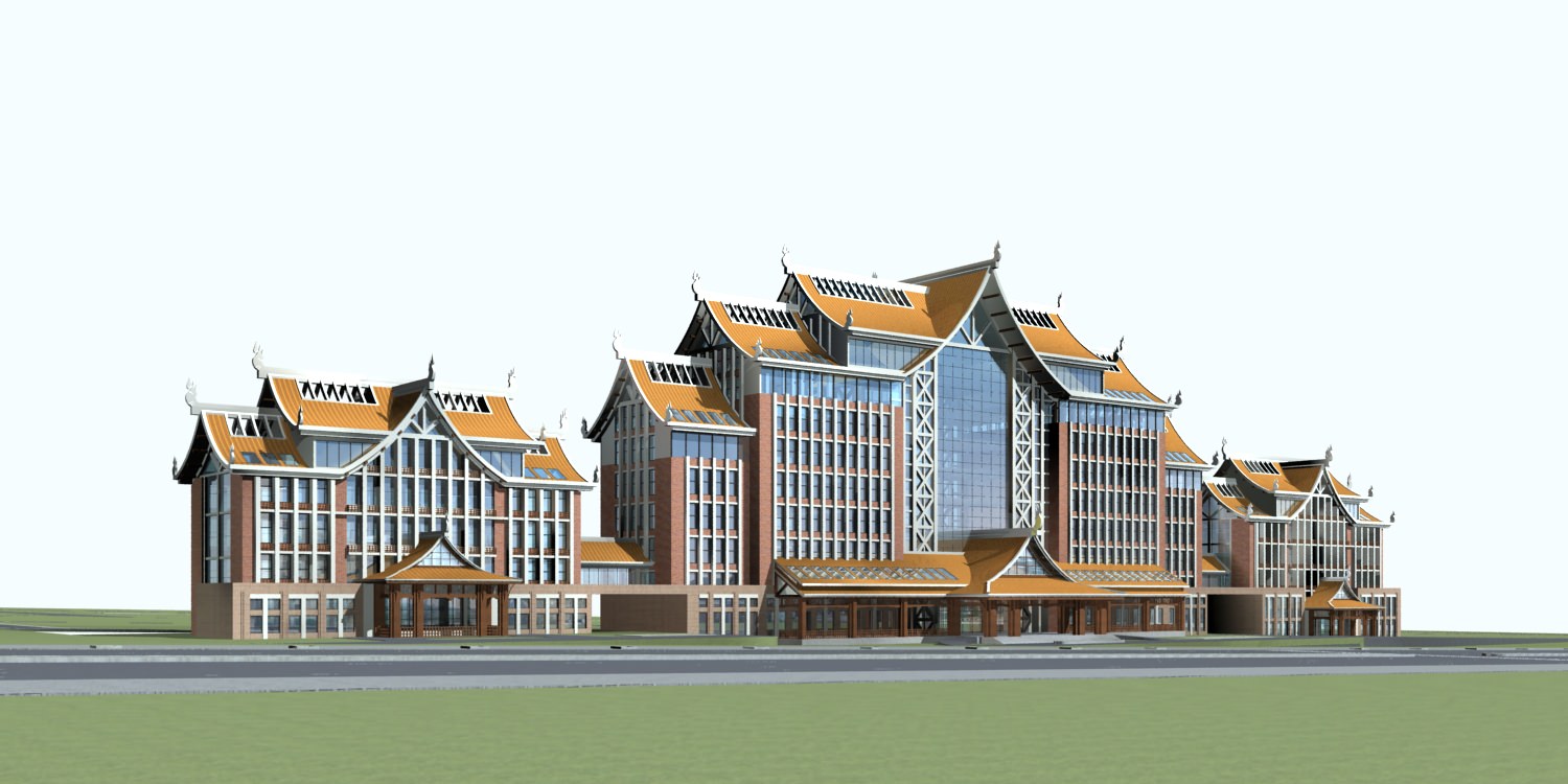 School Building Collection 50 items Vol1  3D model_48