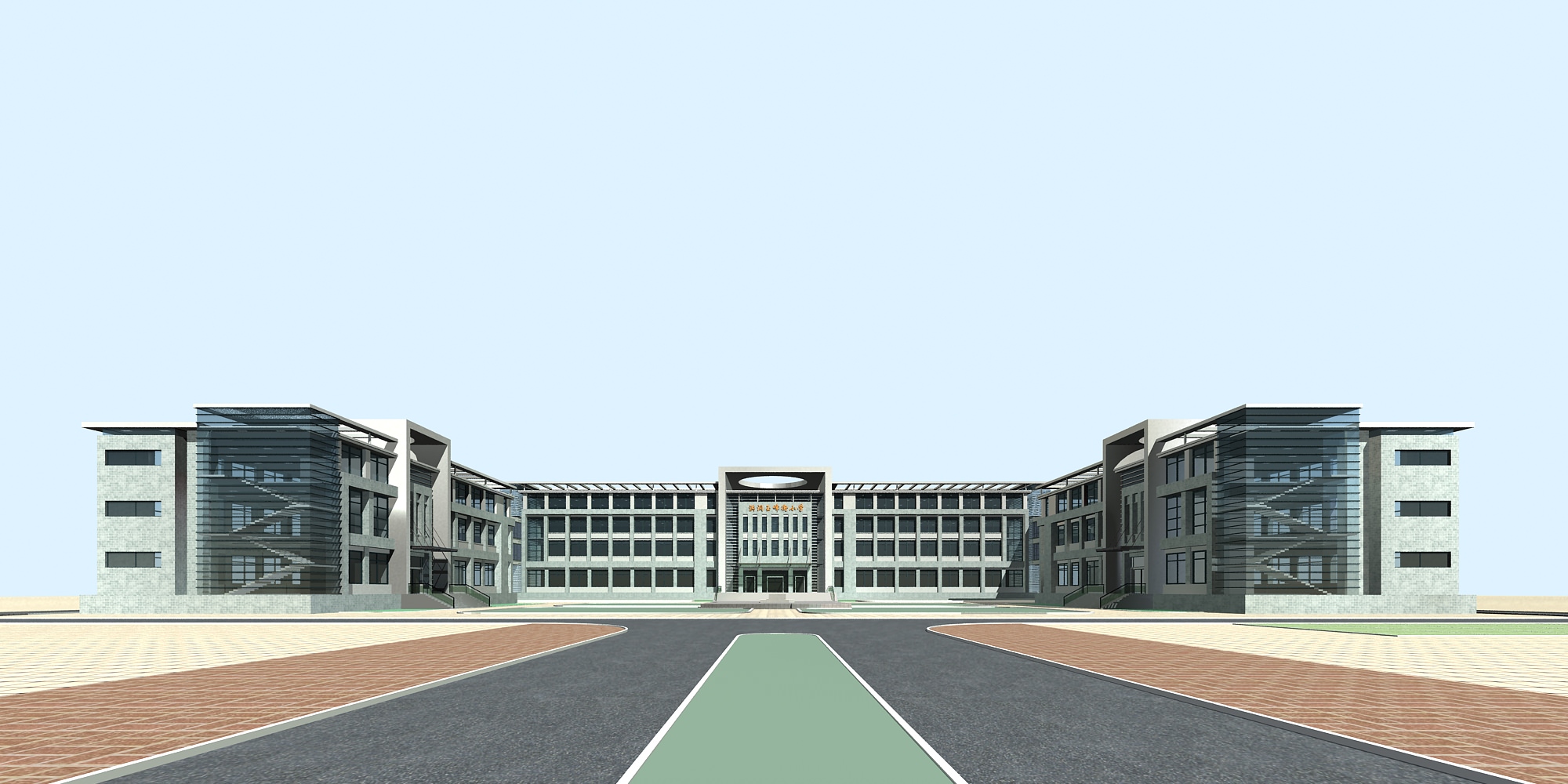 School Building Collection 50 items Vol1  3D model_29