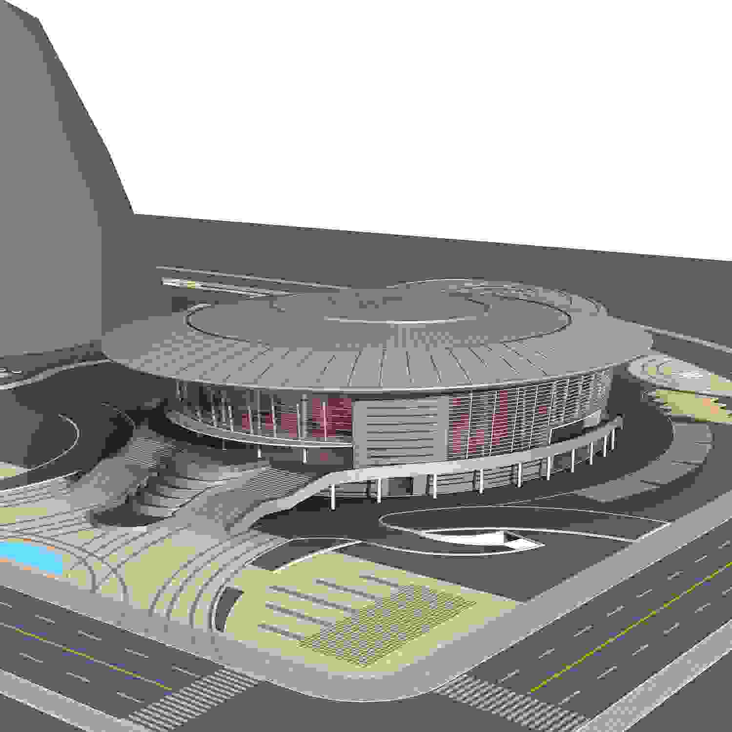 School Building Collection 50 items Vol1  3D model_34