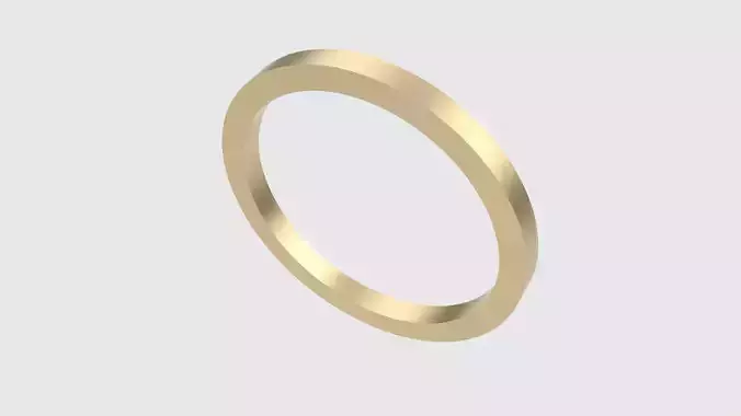 Classic Mens Wedding Band JDBCo