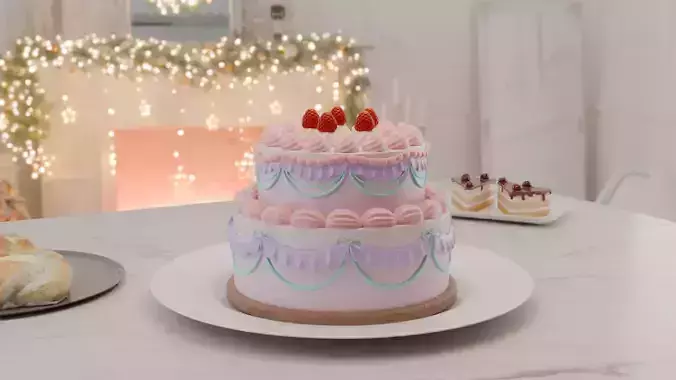 Strawberry Cake