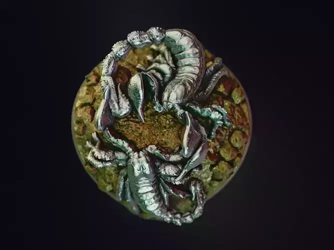 fight scorpions ring man