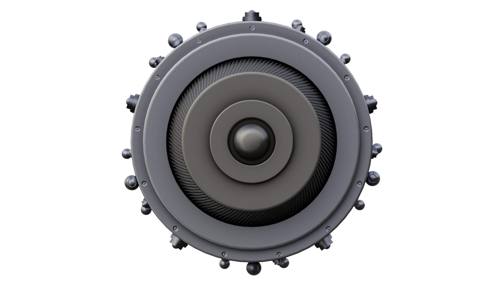 Interstellar Probe Low-poly 3D model_5