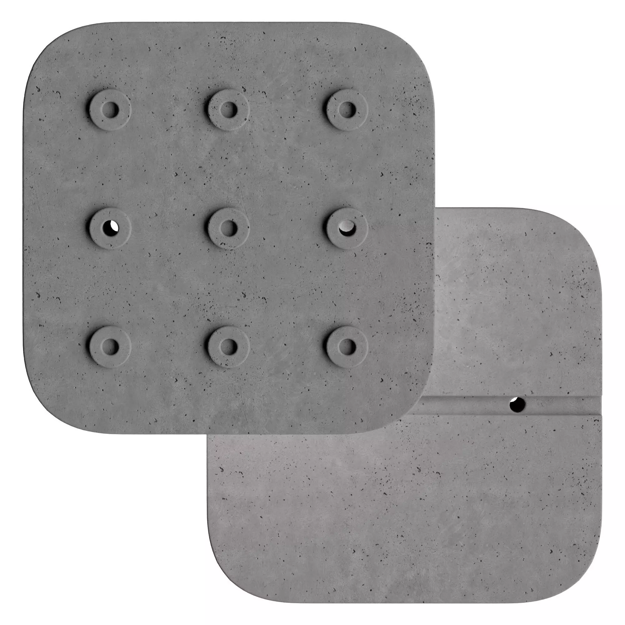 ORBI QUADRATA Wall Light 3D model_0