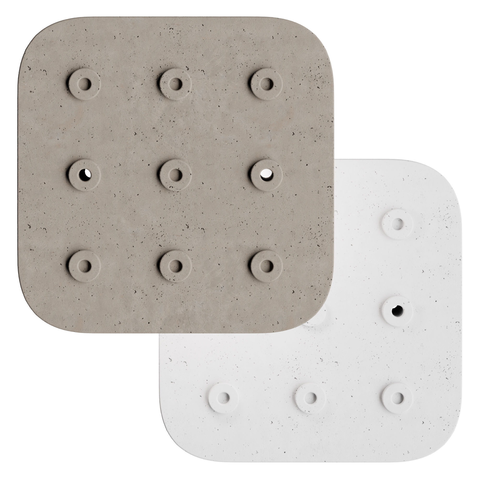 ORBI QUADRATA Wall Light 3D model_1