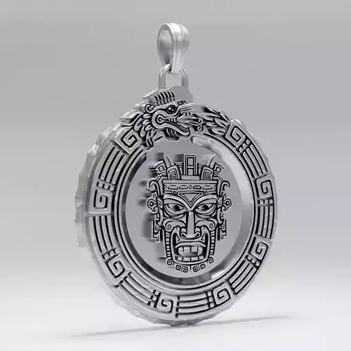 Mask Polynesia symbols - 3D printable model