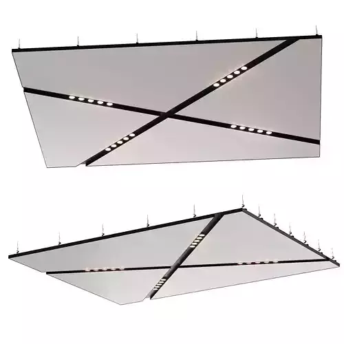 Suspended ceiling with backlight 29