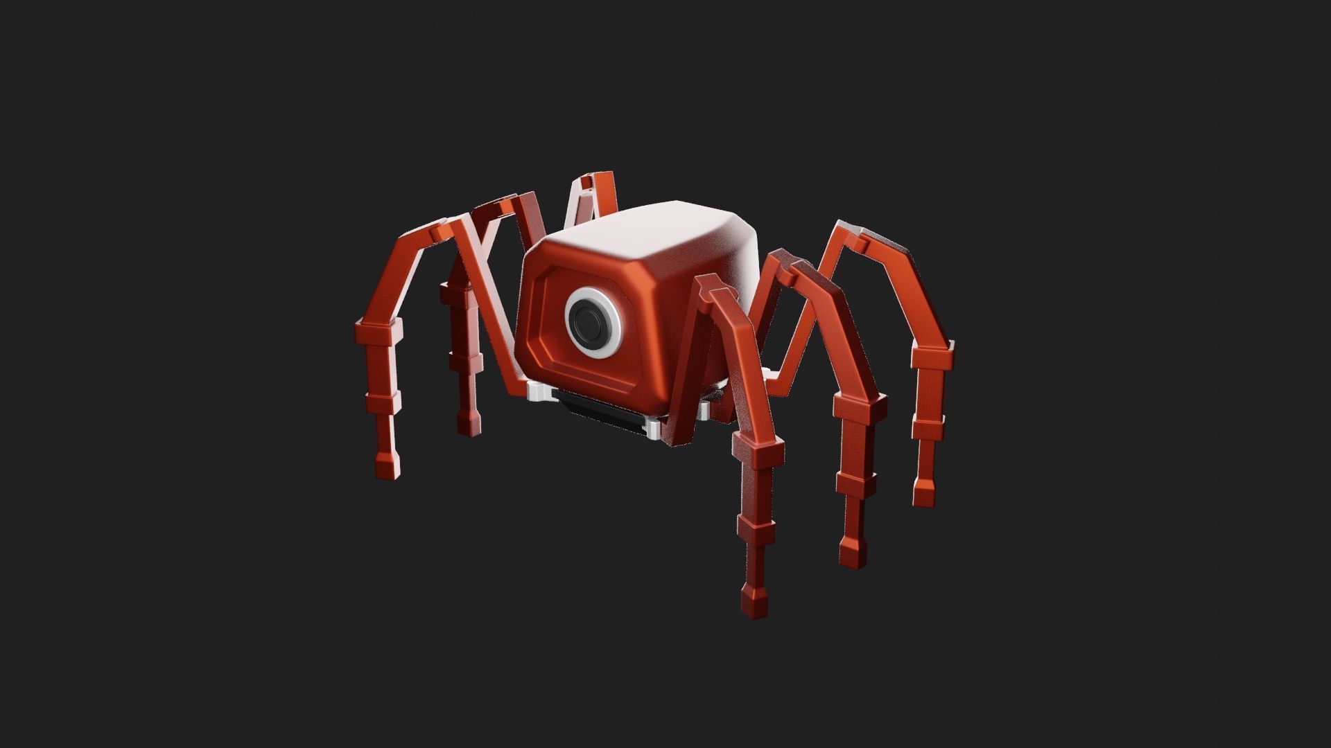 Spider Robotic 3D Model 3D print model_3