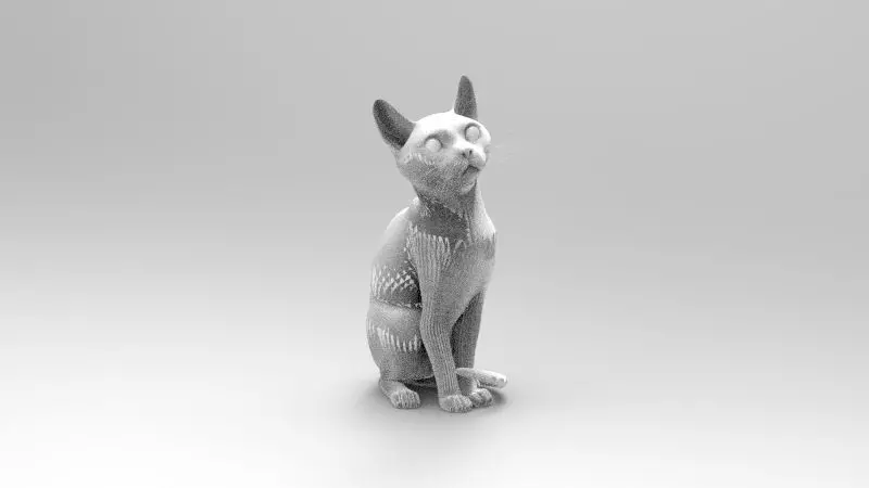 Cat  - 3D model_0