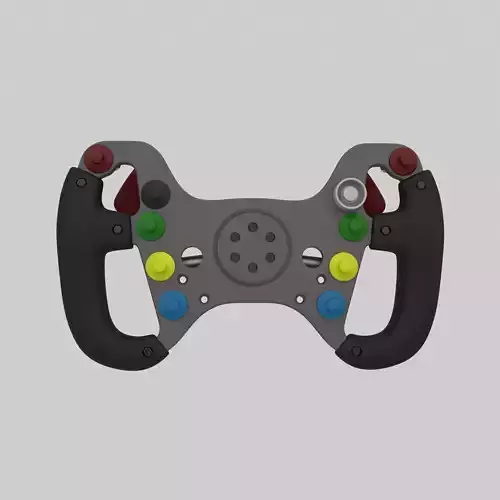 GT3 Racing Steering Wheel 3D Model for 3D Printing STL File 3D print model GT3 Racing Steering Wheel 3D Model for 3D Printing STL File 3D print model