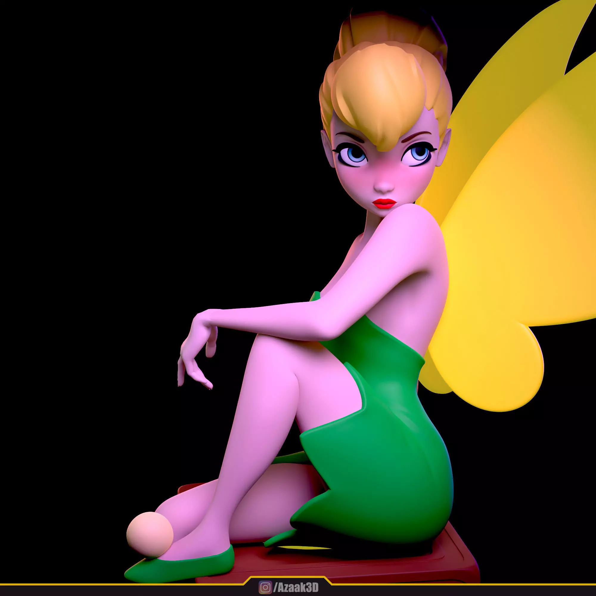 Tinkerbell 3D print model