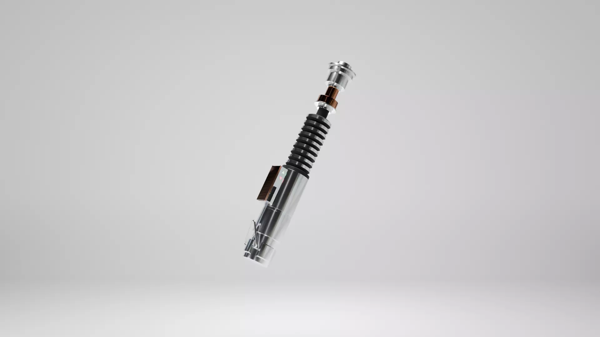 Luke Skywalker Lightsaber 3D model_0