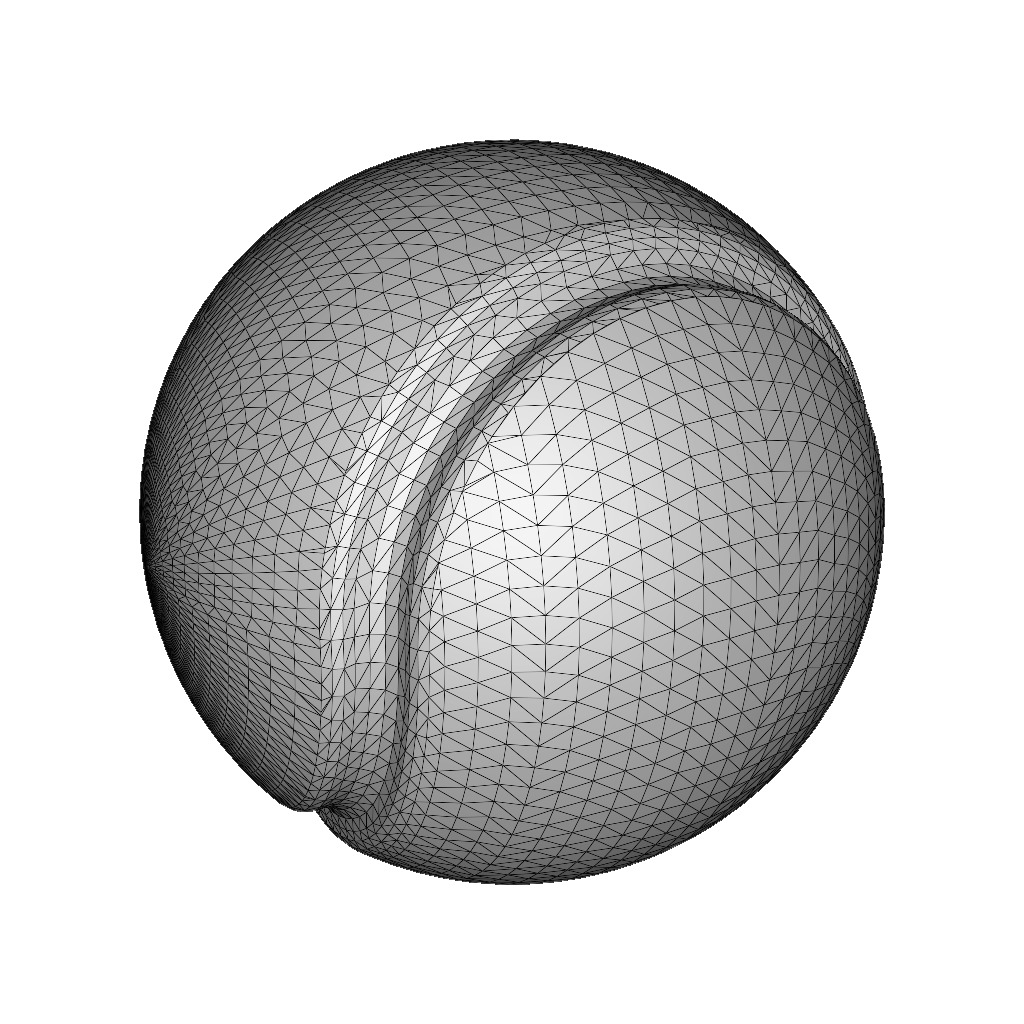 Sports Tennis Ball 3D print model_3