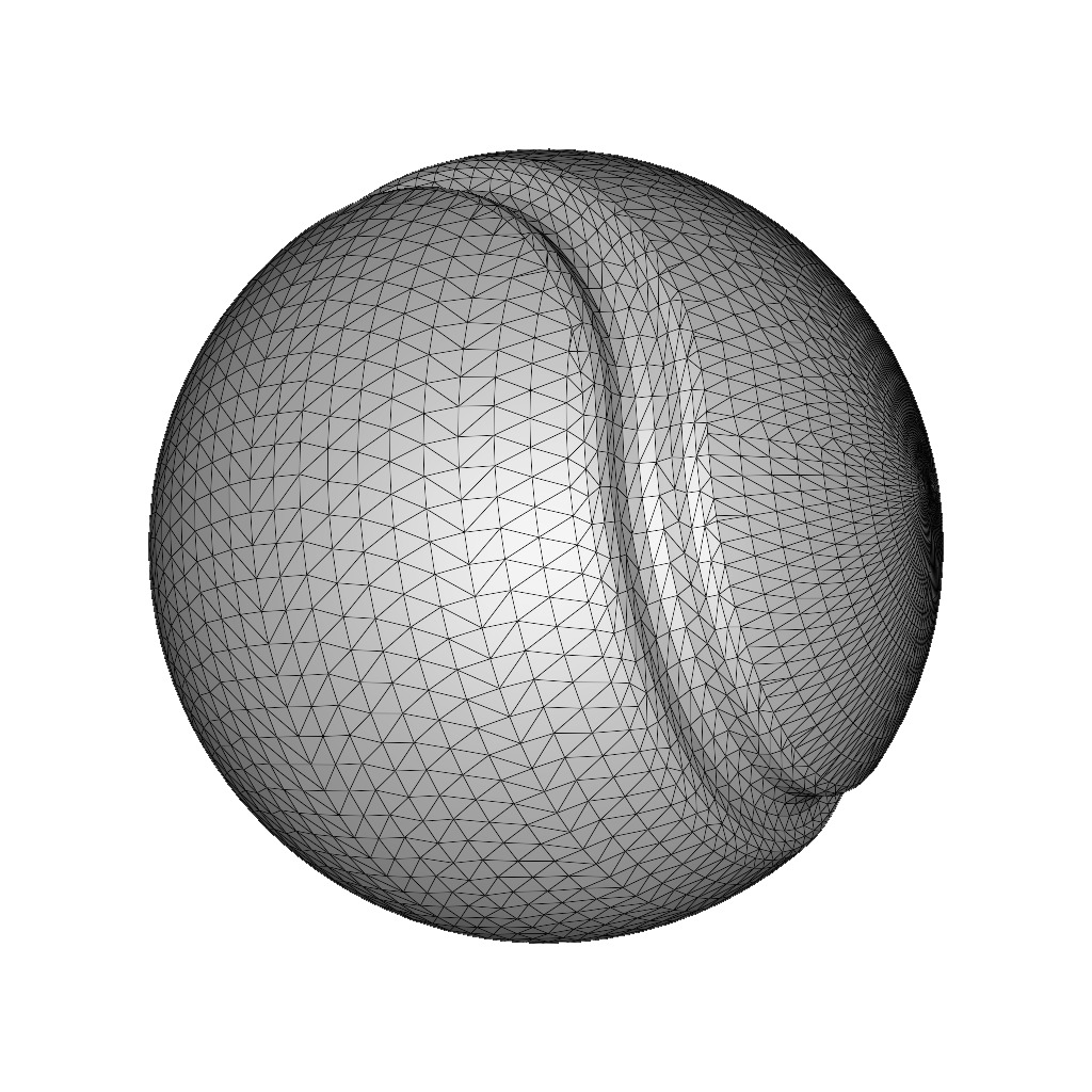 Sports Tennis Ball 3D print model_4