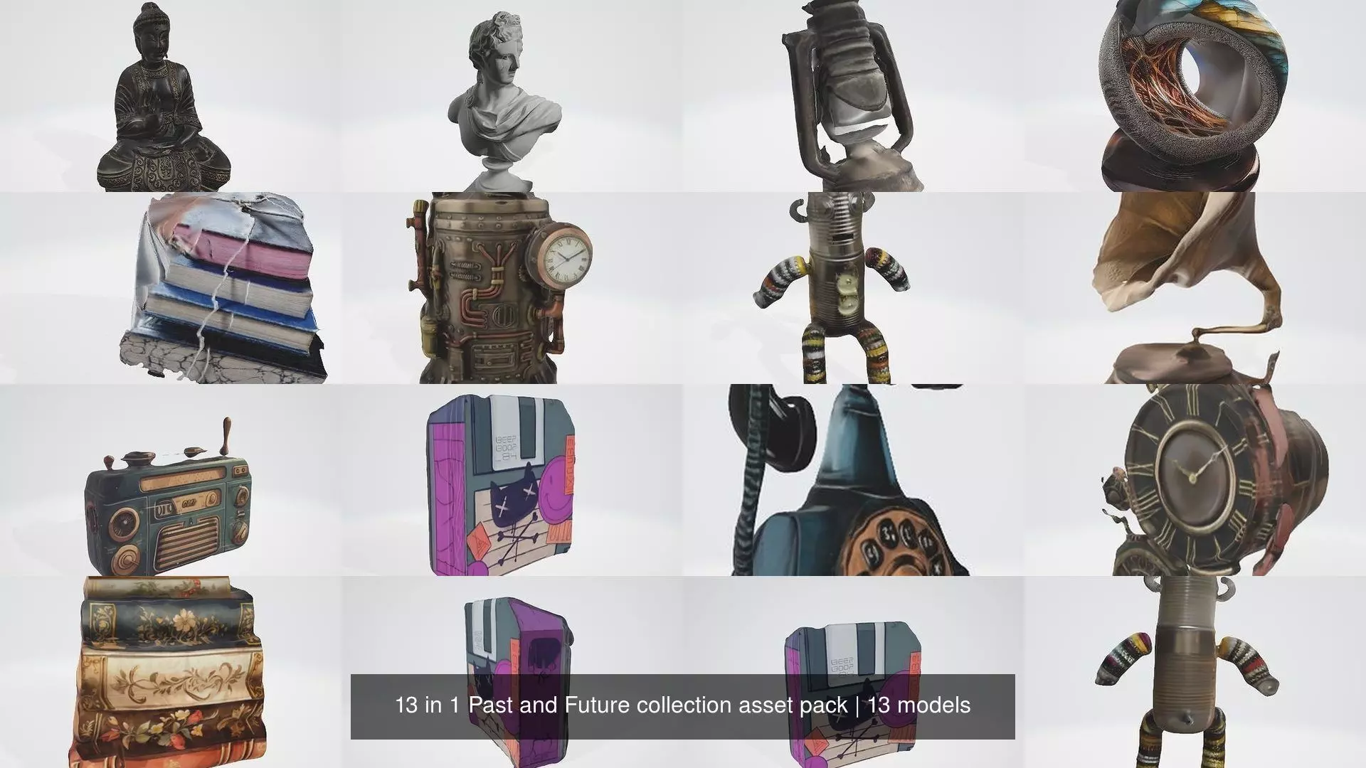 13 in 1 Past and Future collection asset pack _0