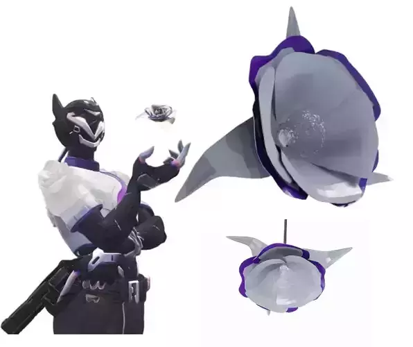 Vyse Valorant Arc Rose Lamp Shade Cover 3D model