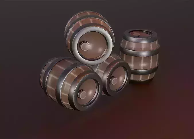 Stylized Barrel