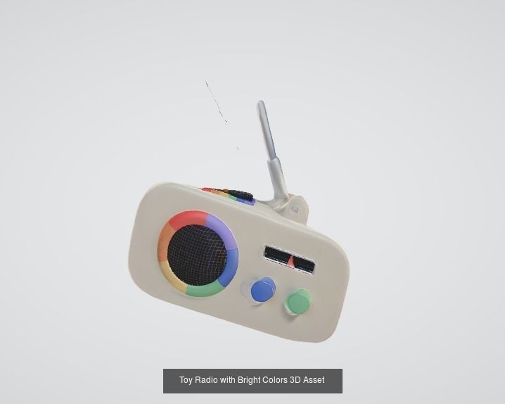 15 in 1 Toys for kids asset pack 3D Model Collection_6