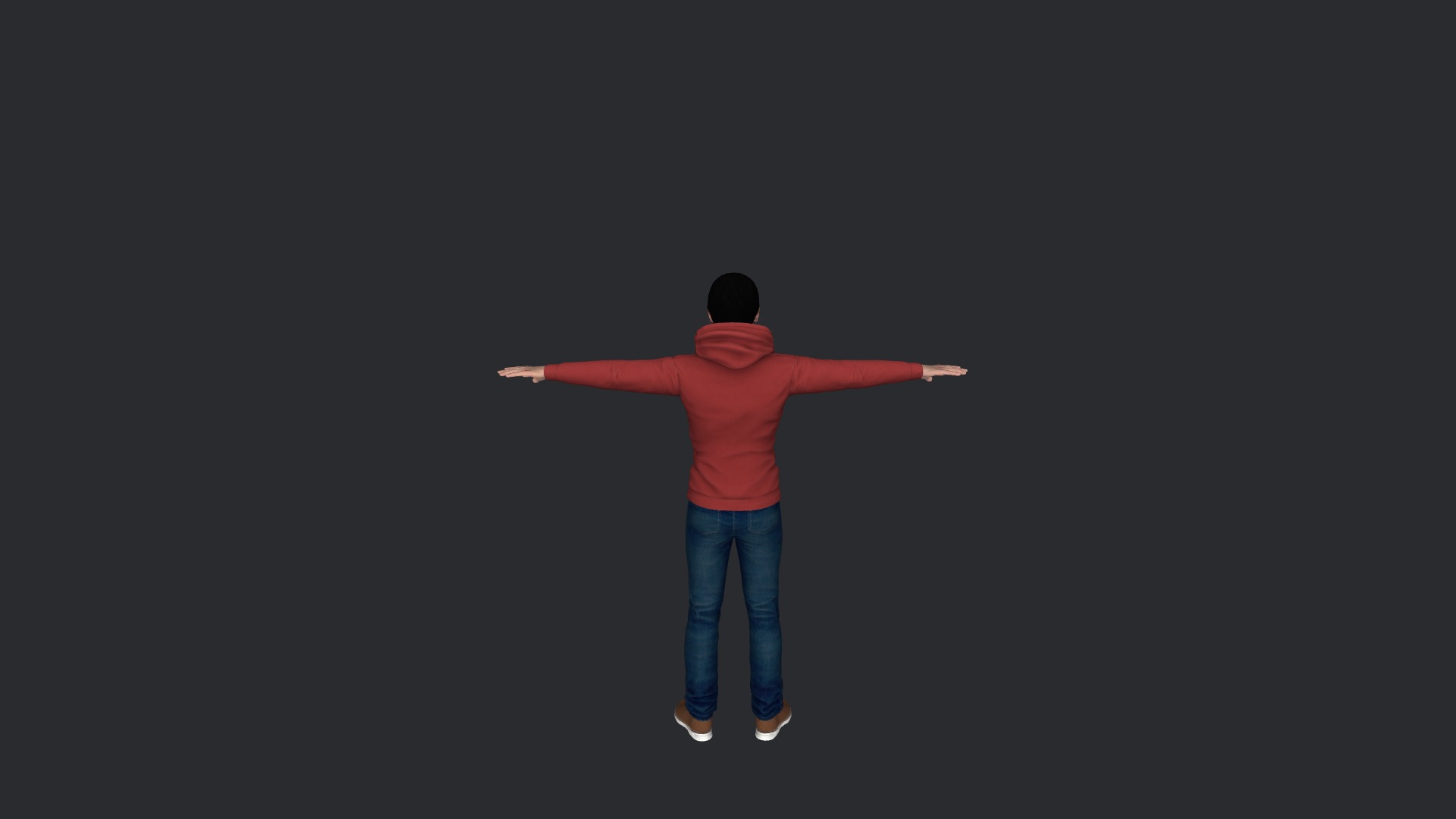 Antonio Banderas Hyper Realistic Ful Body Fully Rigged Character Low-poly 3D model_11