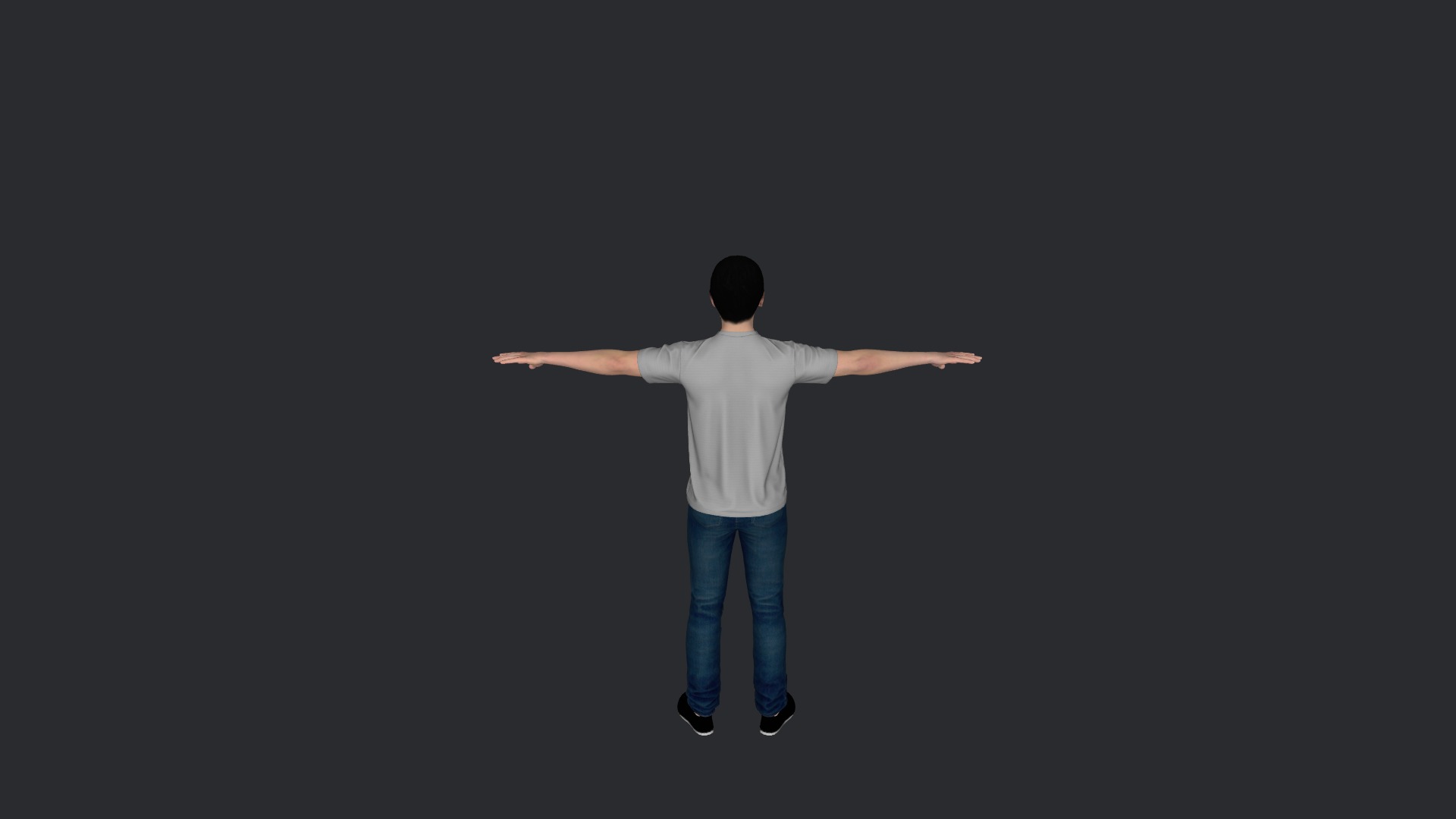 Antonio Banderas Hyper Realistic Ful Body Fully Rigged Character Low-poly 3D model_22