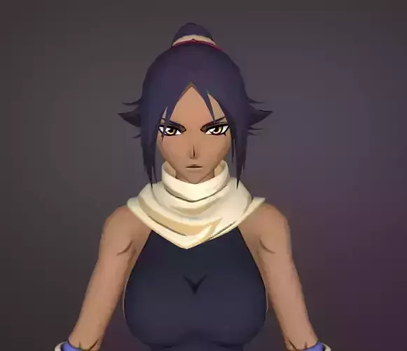 yoruichi 3D model