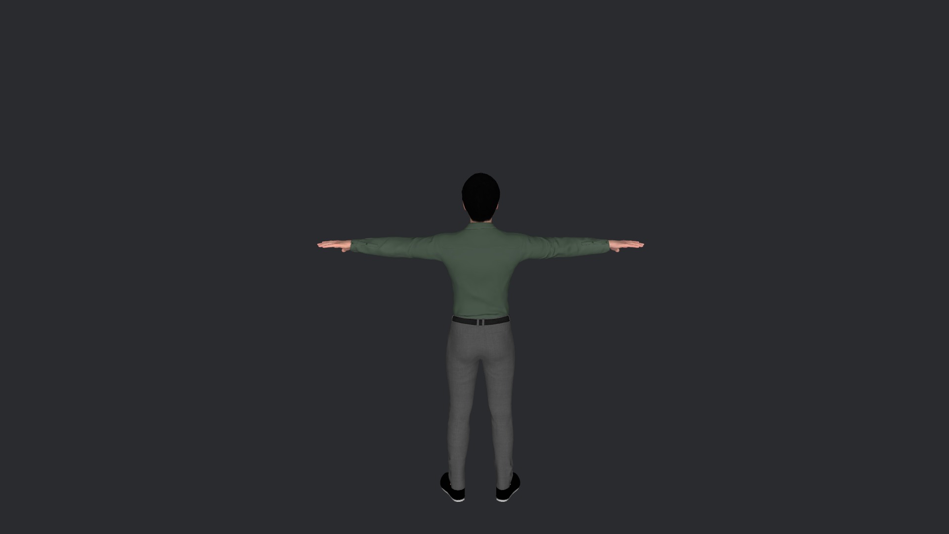 Armie hammer Hyper Realistic Full Body Fully Rigged Character Low-poly 3D model_6
