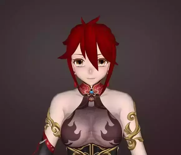 oc reincarnation passion 3D model