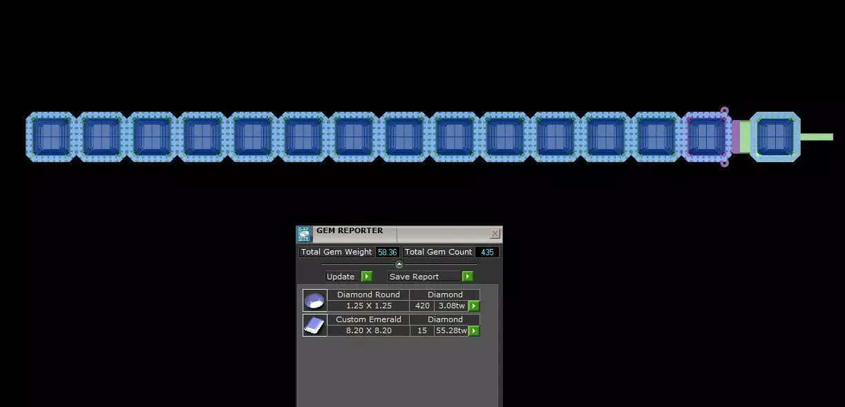 bracelet 3D print model_0