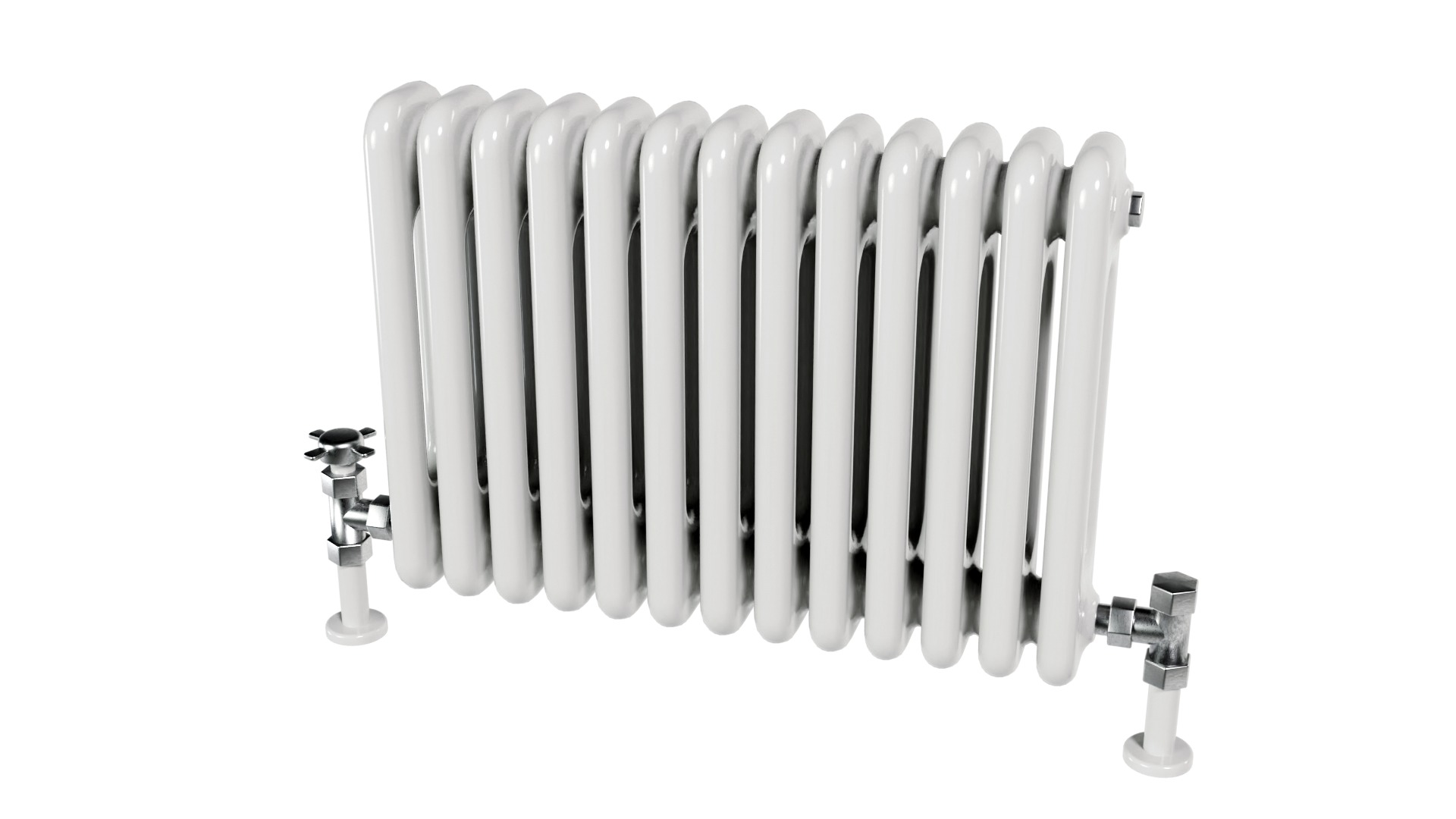 Low-poly Radiator Heater Low-poly 3D model_4