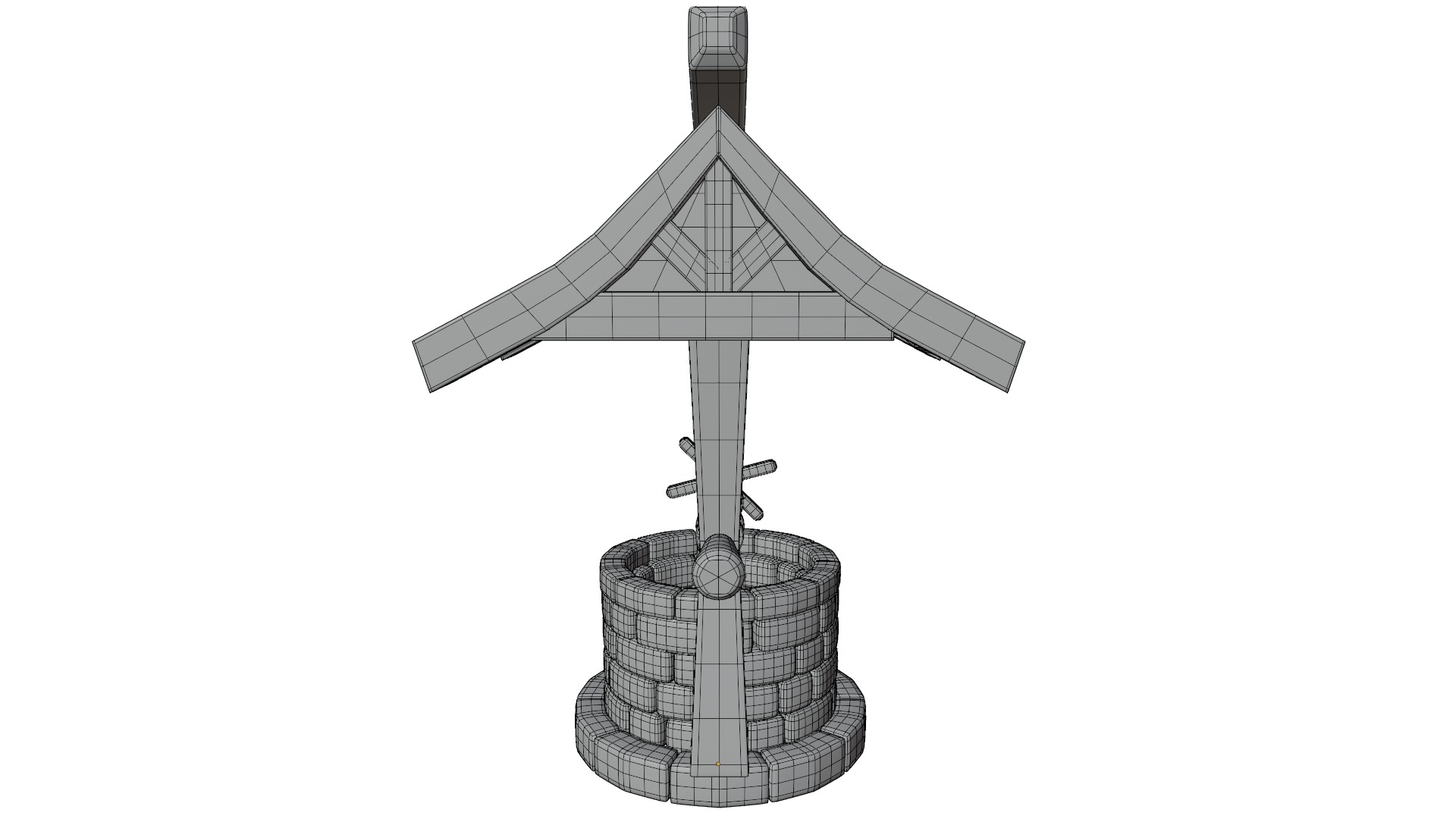 Water Well 3D model_15