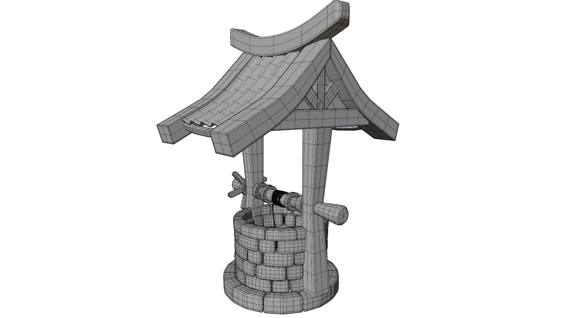 Water Well 3D model_14