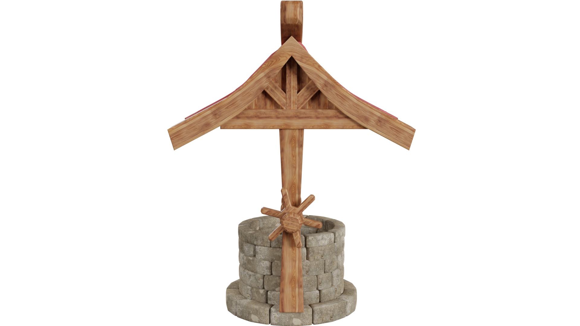 Water Well 3D model_3