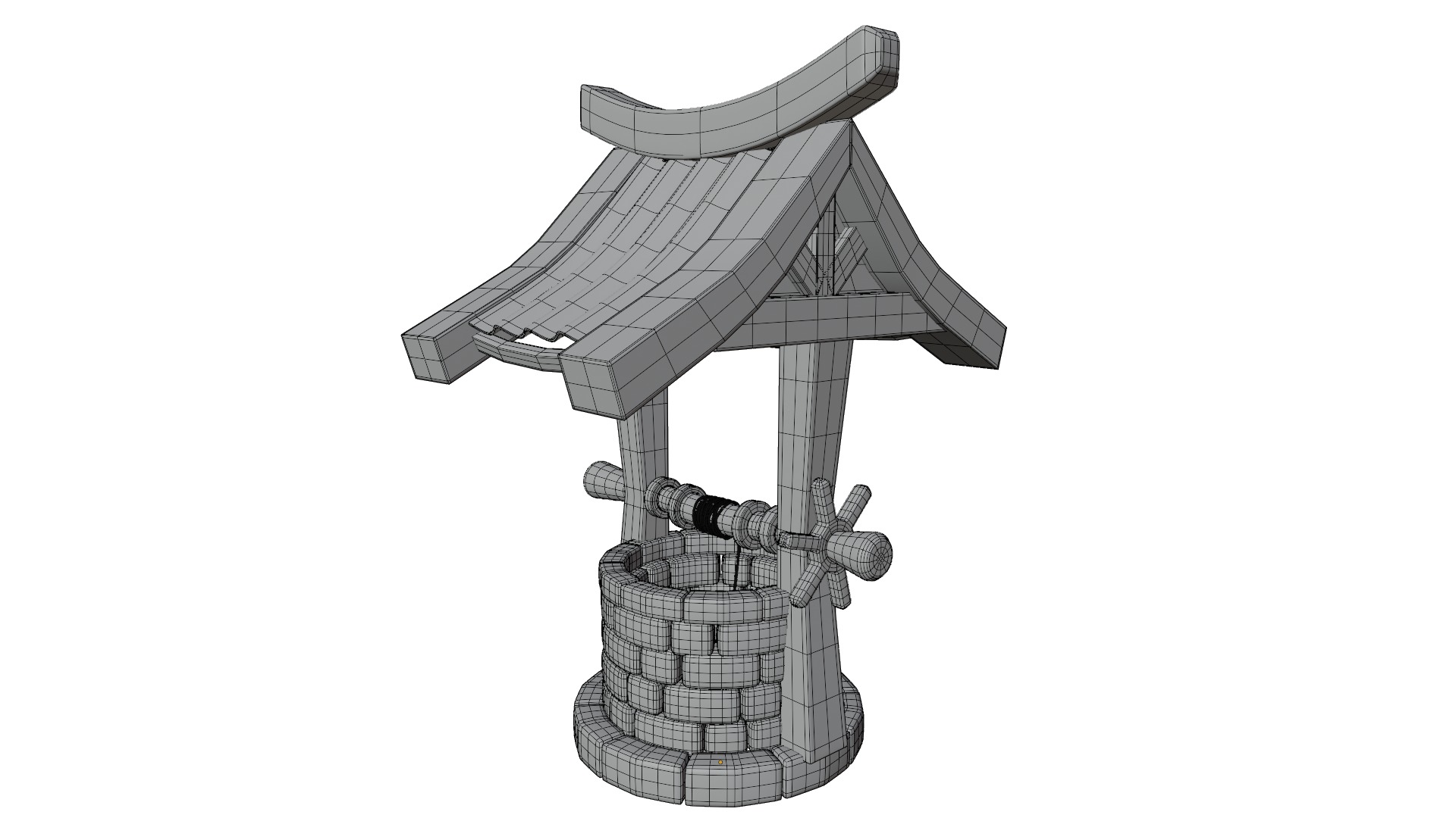 Water Well 3D model_10