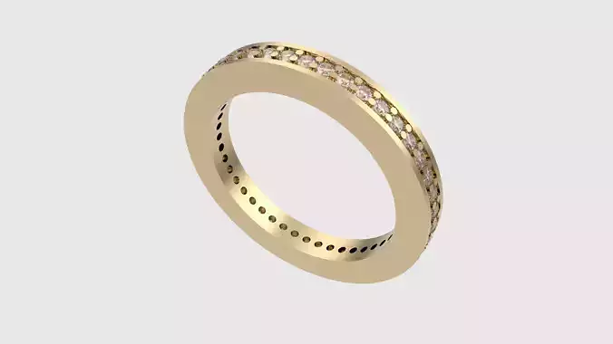 Channel-Set Eternity Wedding Ring JDBCo