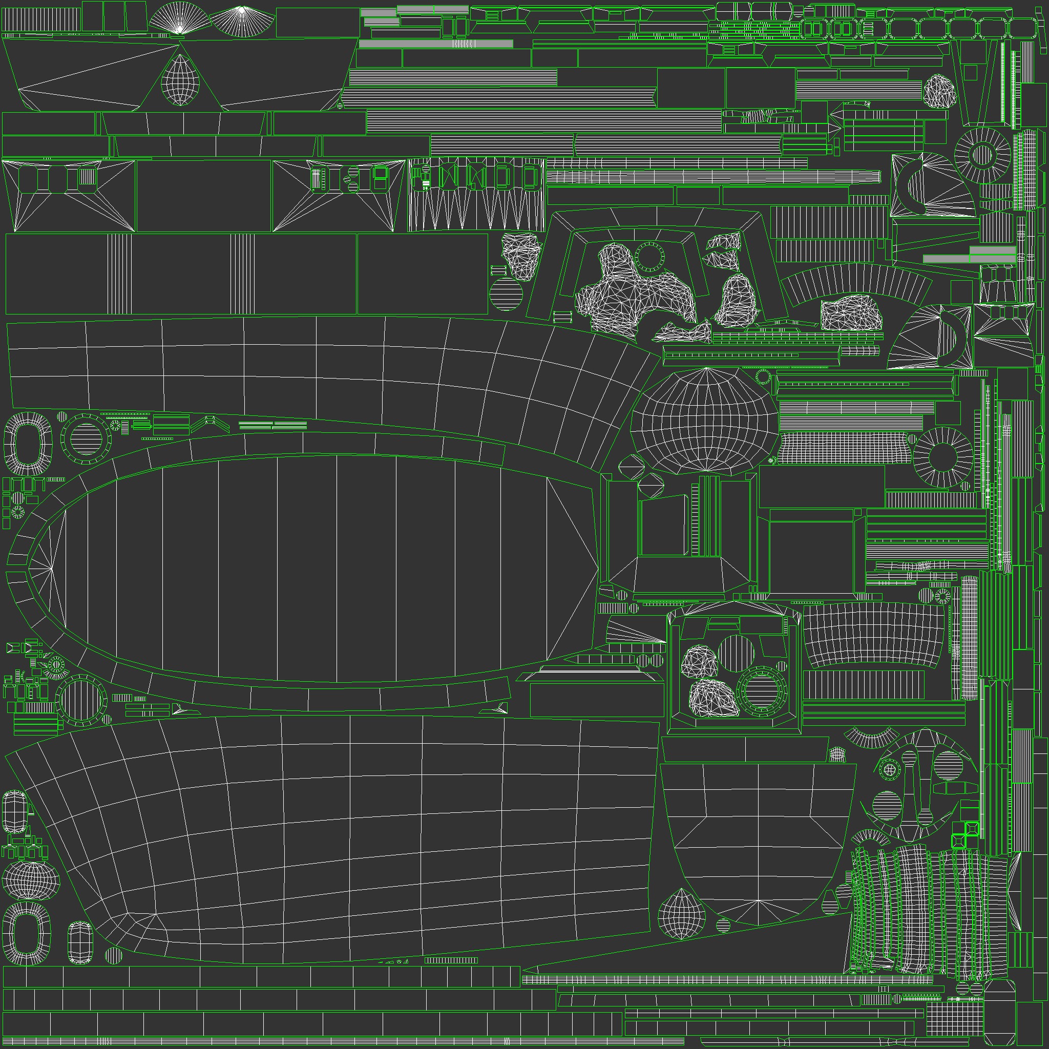 Fishing Boat Stylized Low-poly 3D model_8