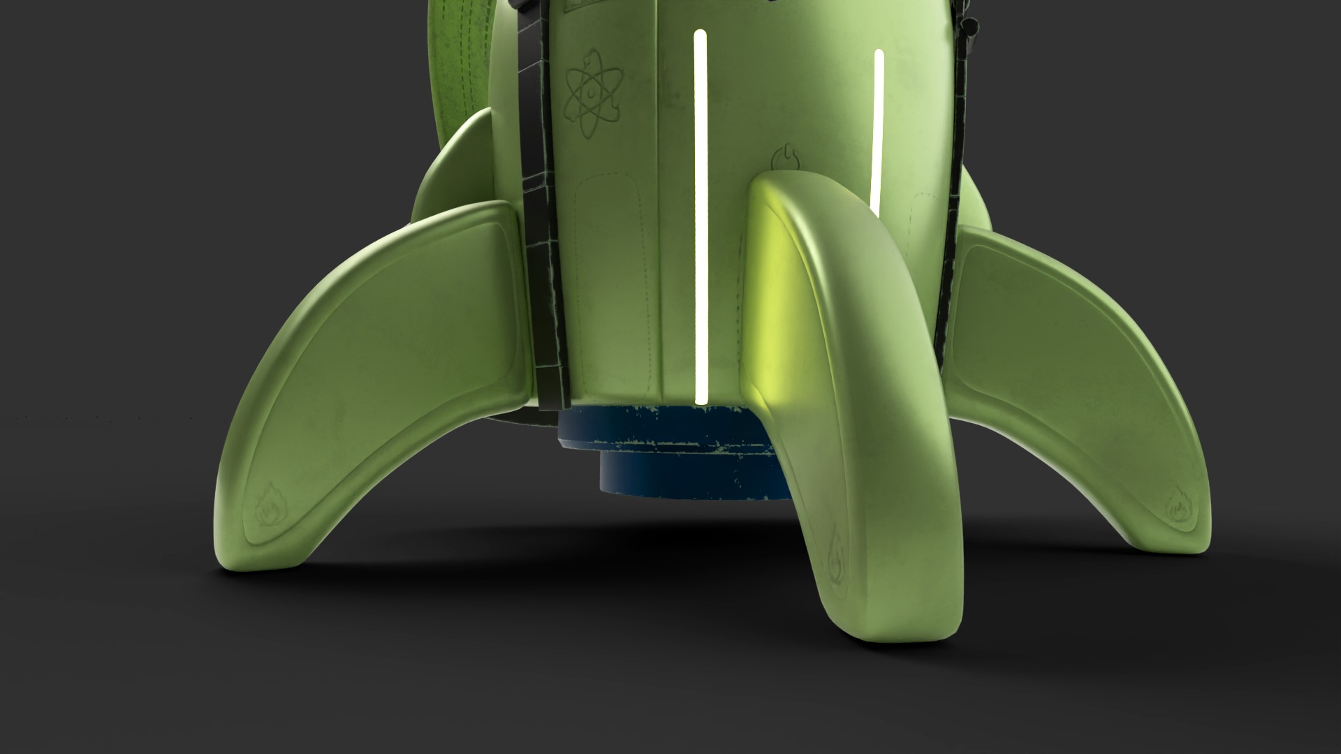 Futuristic Bag 3D model_6