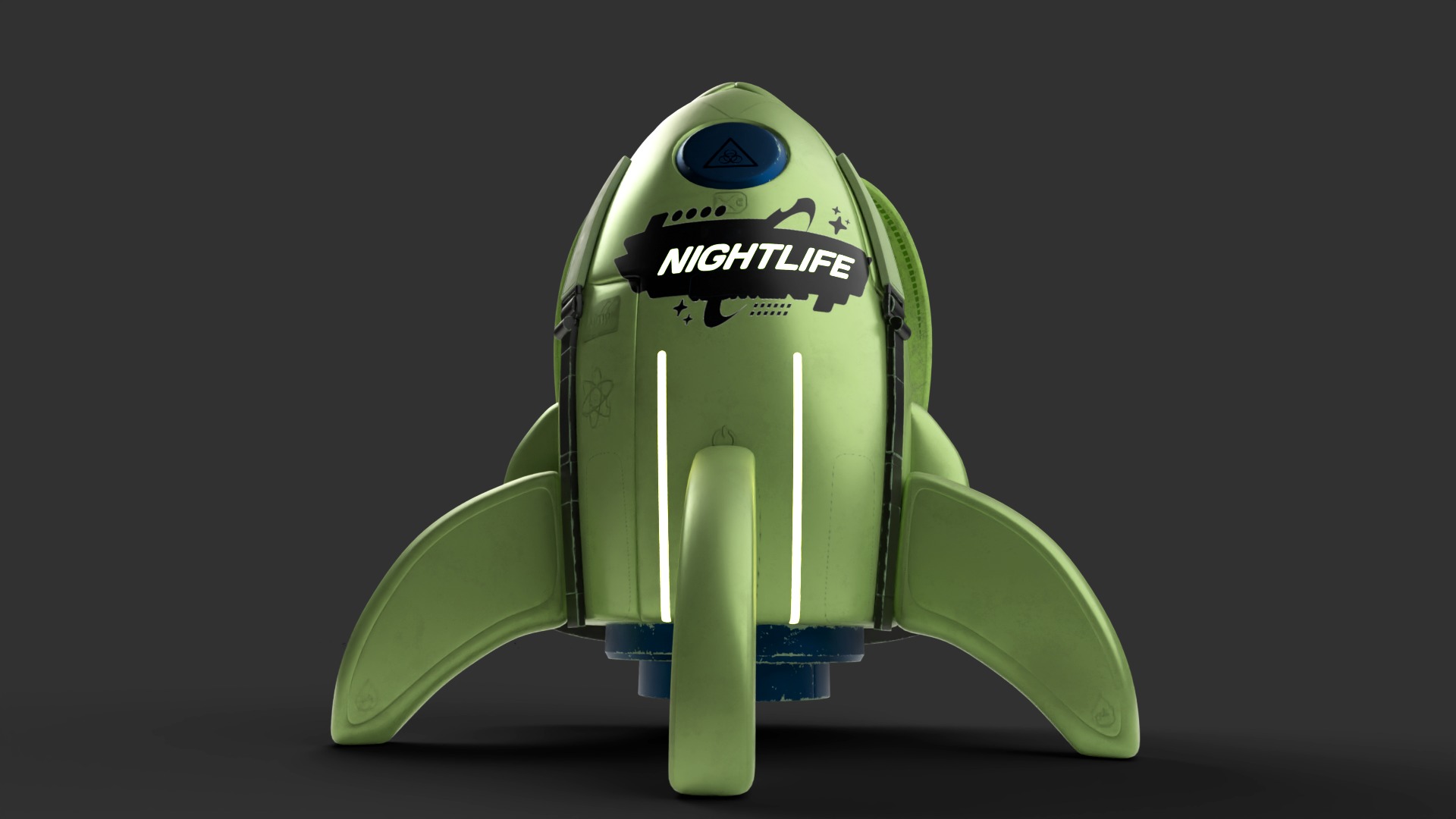 Futuristic Bag 3D model_3