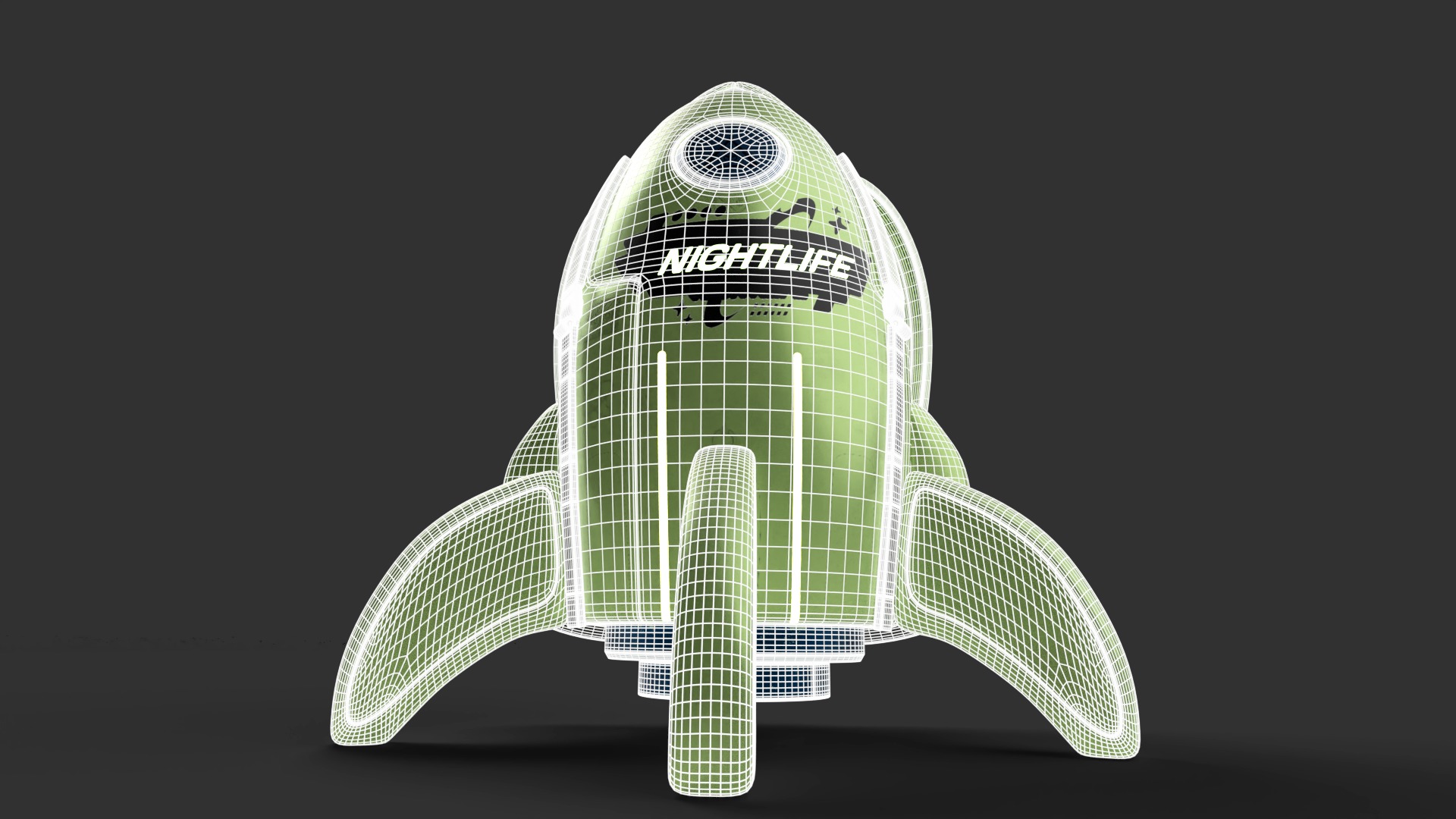 Futuristic Bag 3D model_2