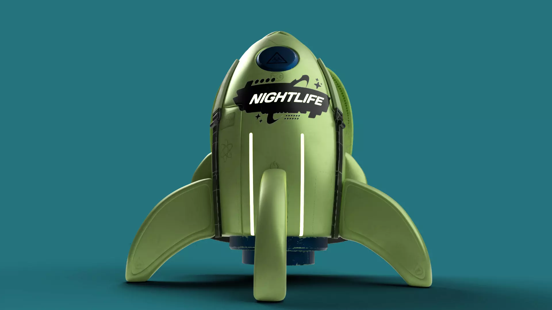 Futuristic Bag 3D model_0