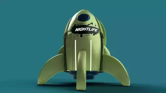 Futuristic Bag 3D model
