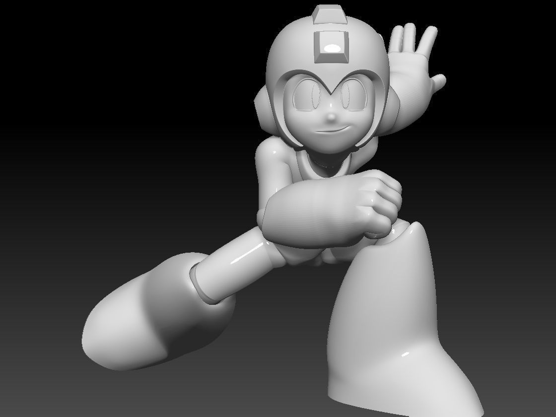 Mega Man 1 - Mega Man 3D print model_2