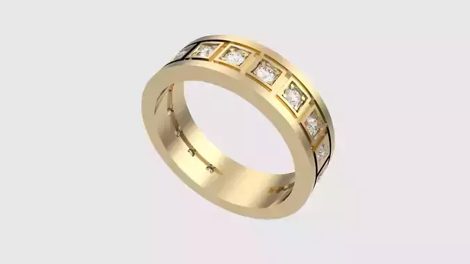 Intricate Pattern Wedding Ring JDBCo