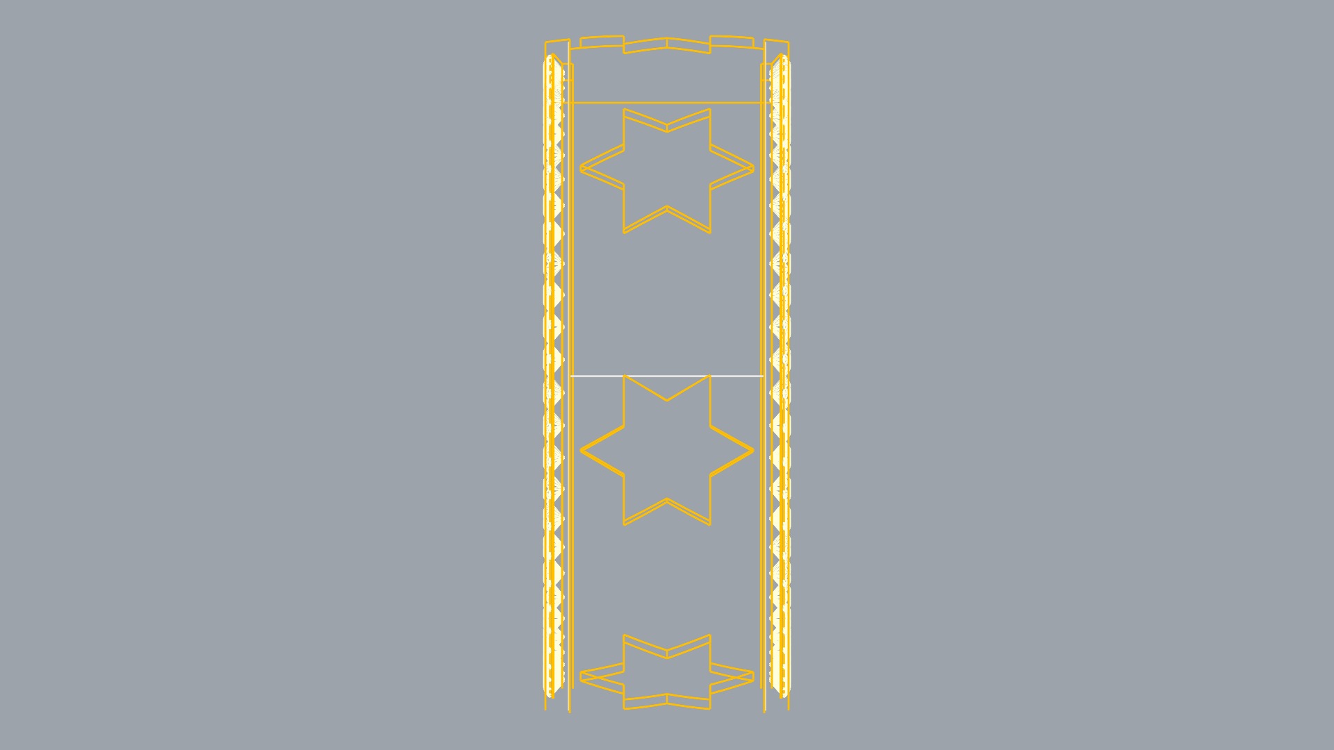 Star of David Enamel Ring JDBCo 3D print model_12