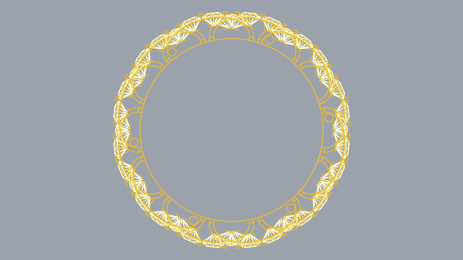 Flexible Chain Links Sparkling Wedding Ring JDBCo 3D print model_10