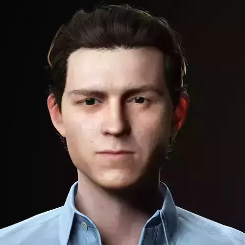 Tom Holland Character 3D Model