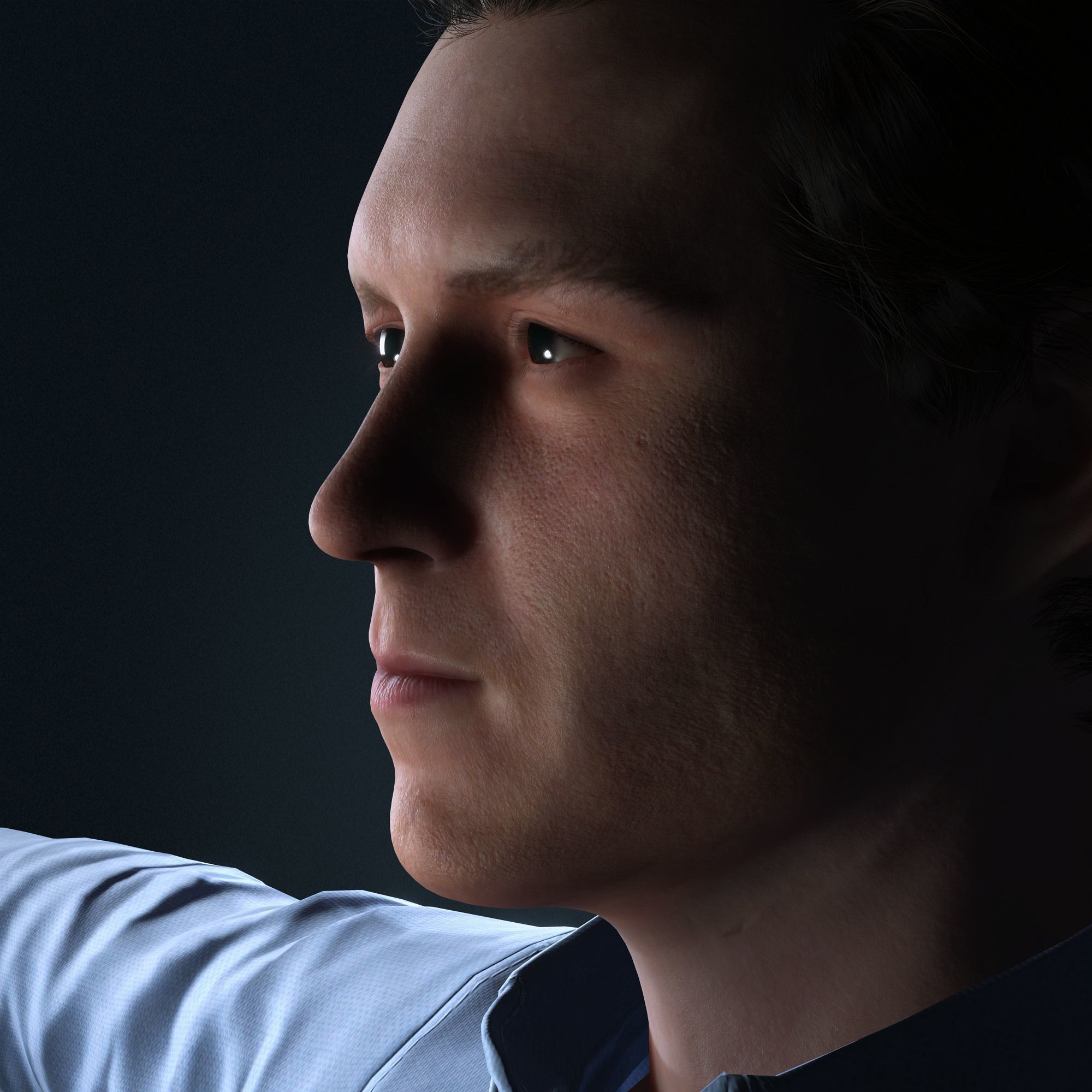 Tom Holland Character 3D Model Low-poly 3D model_3