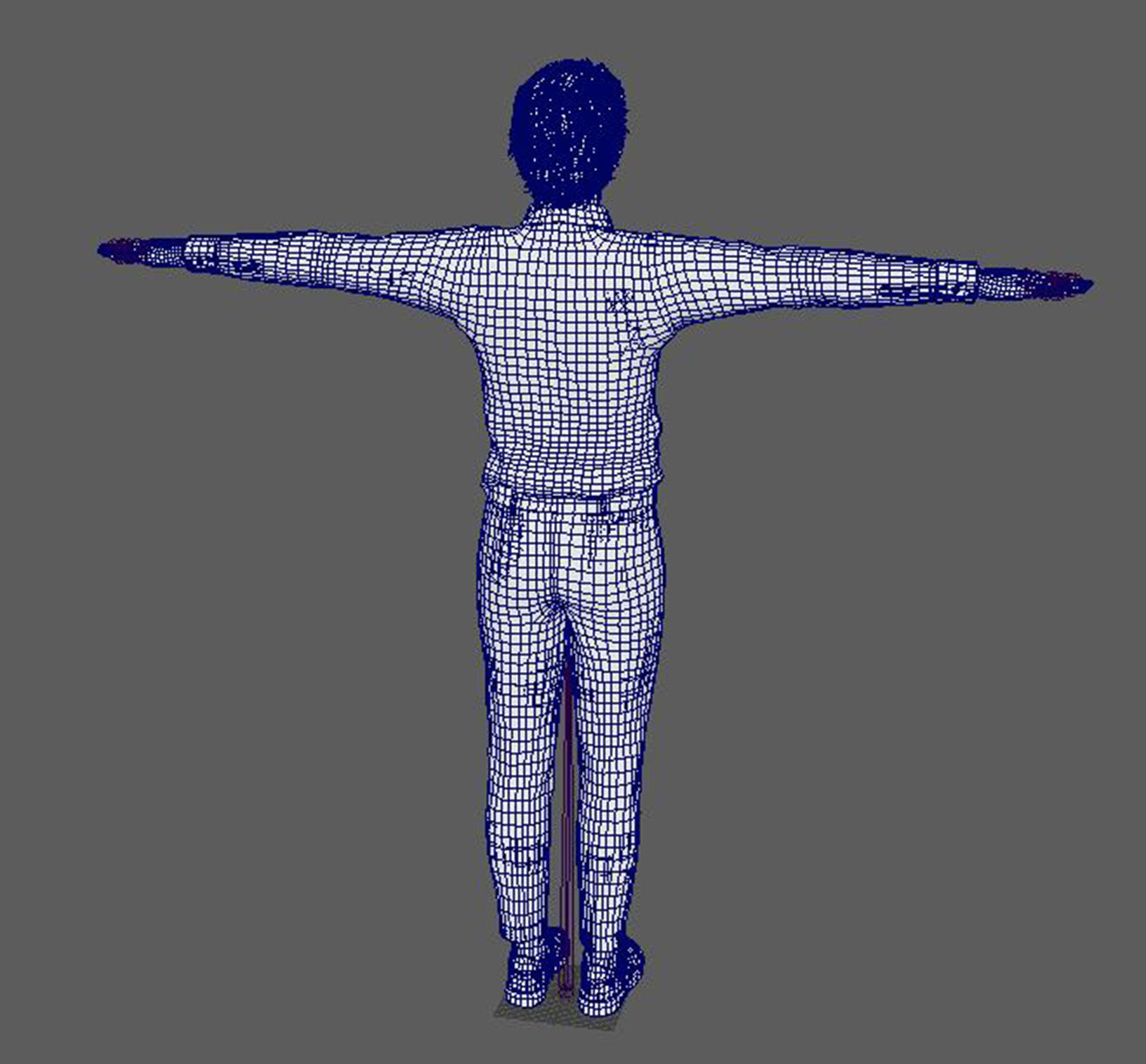 Tom Holland Character 3D Model Low-poly 3D model_15