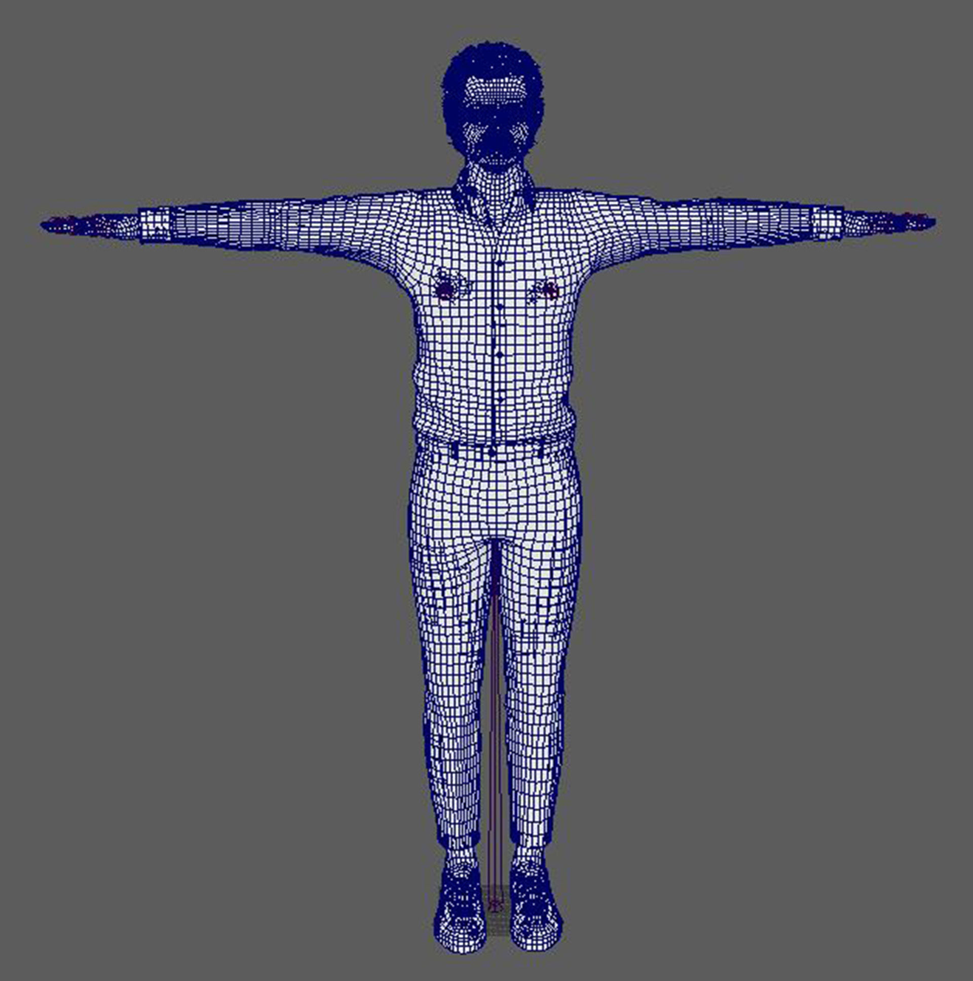 Tom Holland Character 3D Model Low-poly 3D model_14