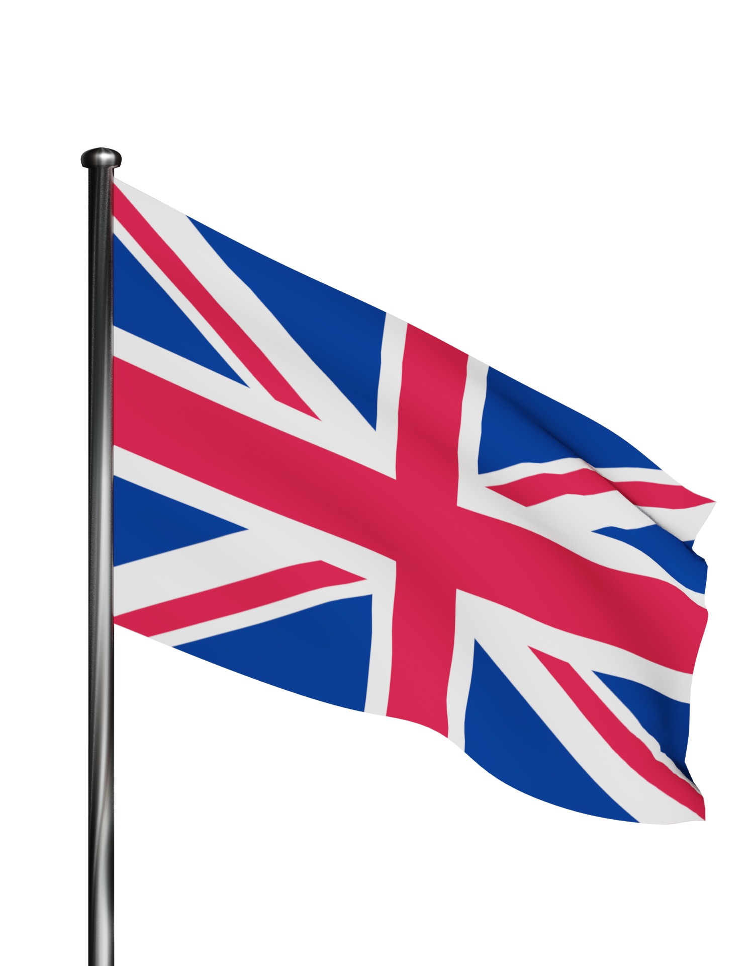 United Kingdom flag UK 3D model_26