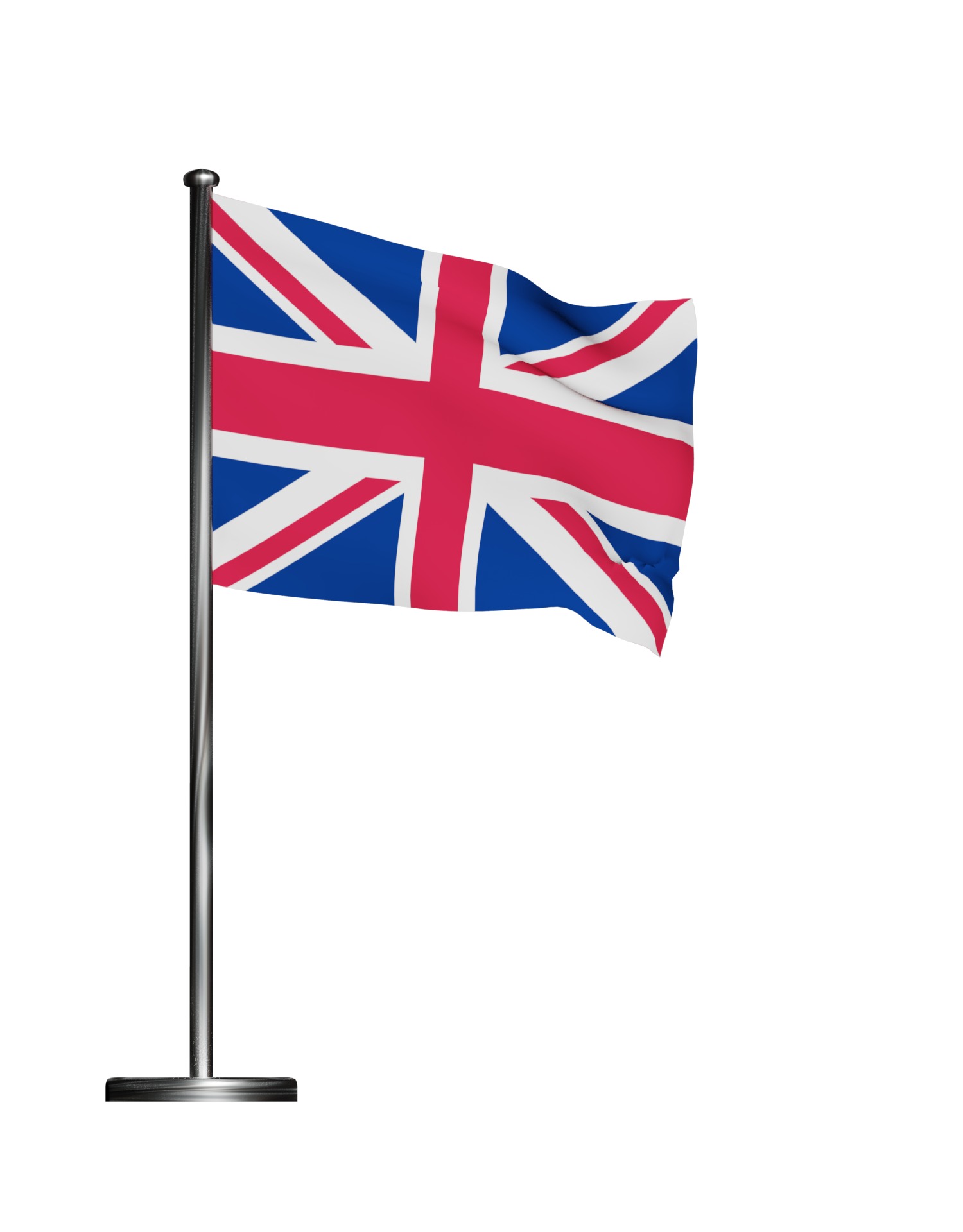 United Kingdom flag UK 3D model_29